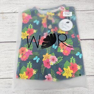 NEW!!! William & Ryan Toddler Girl Bamboo Tropial‎ Floral Shortie Size 3T